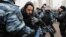 RUSSIA -- Police at nationalist march in Moscow. November 4, 2017. 