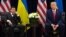 Ukrainian President Volodymyr Zelenskiy and U.S. President Donald Trump at a press briefing in New York City on September 25, 2019