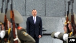 Президент Азербайджана Ильхам Алиев в Минске, 29 августа 2012