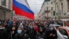 Акция в поддержку Навального в Петербурге. 21 апреля. 