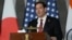 US Secretary of State Marco Rubio addresses a press conference after the Quad Foreign Ministers meeting at the Hyderabad House in New Delhi on May 26, 2026.