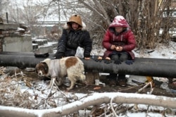 Бездомные в Омске, декабрь 2019 года. Фото: Reuters