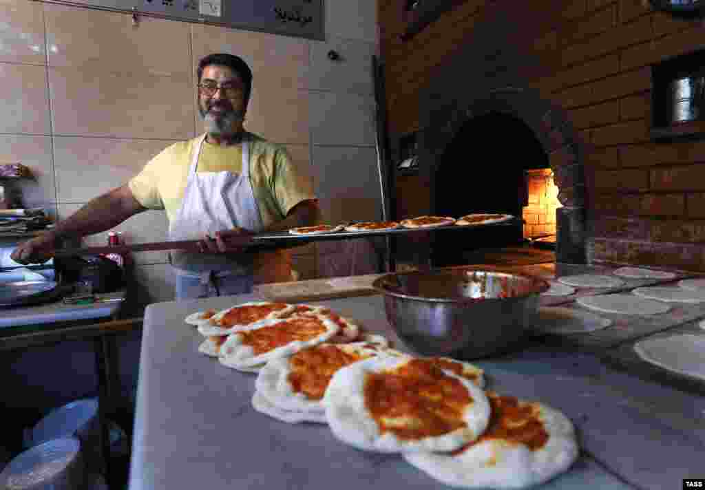 Так выглядит одна из пекарен в Дамаске, 12 октября 2015