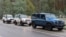 Red Cross vehicles in the area of ​​the exchange of bodies between Russia and Ukraine, May 15, 2026
