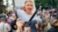 UKARINE -- An action in memory of Vitaliy Shishov took place near the building of the Belarusian Embassy in Kyiv.