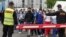 Мигранты в Центре вакцинации в Москве, лето 2021 года