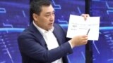 Sadyr Japarov gives interviews. 23-Nov, 2020. Kyrgyzstan.