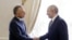 Спецпосланник США Стив Уиткофф и президент РФ Владмир Путин