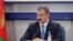 BELARUS - Belarusian President Alexander Lukashenko's son Viktor Lukashenko attending a meeting of the Belarusian National Olympic Committee, Minsk, November 19, 2019
