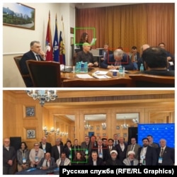 Владимира Витова и Александр Клипачев на конференциях в Москве