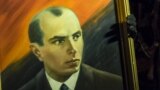 Ukraine -- Torchlight procession in honor of Stepan Bandera, Kyiv, 1Jan2015