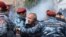 Armenia - Police detain opposition parliamentarian Sasun Mikaelian during an anti-government rally in Yerevan, 22 April 2018.