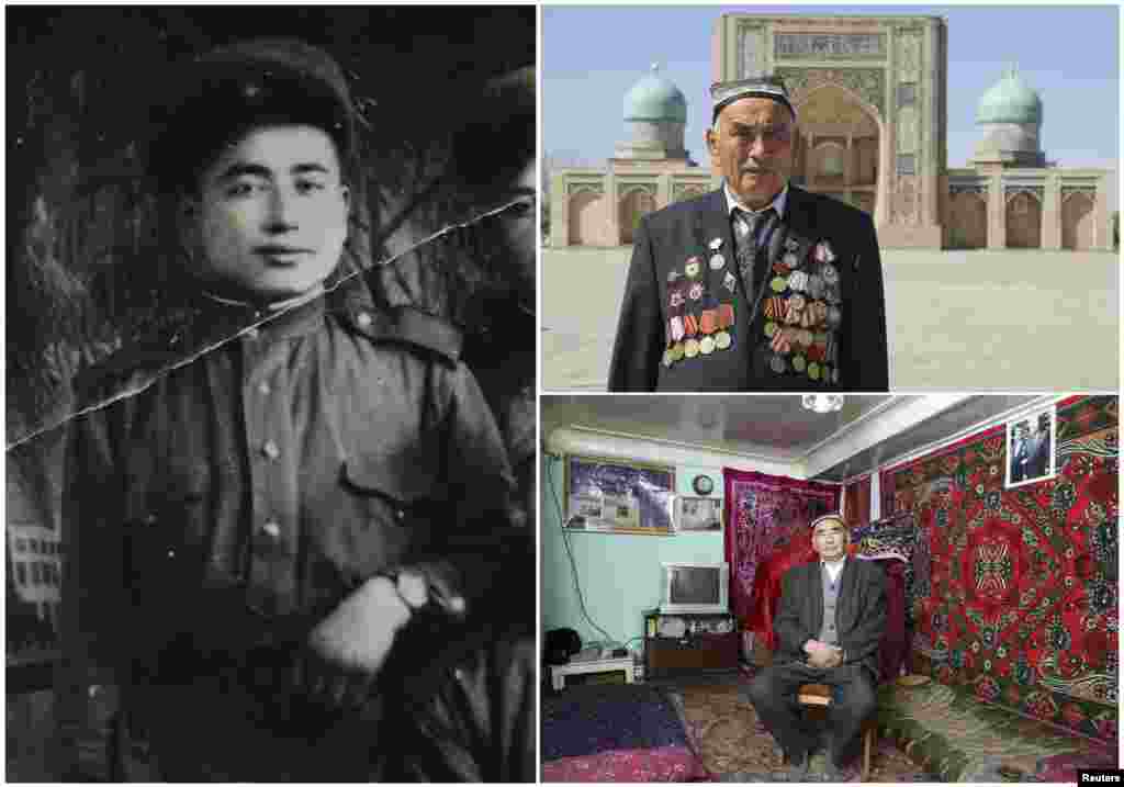 Узокбой Ахраев, 91. Узбекский офицер, служивший в артиллерии Советской Армии с января 1943 по май 1950. Участвовал в Штурме Берлина &nbsp;