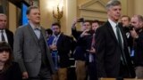 Washington, U.S. - George Kent, deputy assistant secretary of state for European and Eurasian Affairs appears alongside Ambassador Bill Taylor, charge d'affaires at the U.S. embassy in Ukraine, during a House Intelligence Committee impeachment inquiry hea