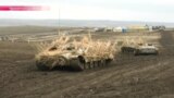 Войска сепаратистов "ЛНР" проводят учения