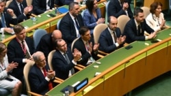 Зал заседаний 80-й сессии Генеральной Ассамблеи ООН. Фото пресс-службы президента Казахстана. Нью-Йорк, 23 сентября 2025 года