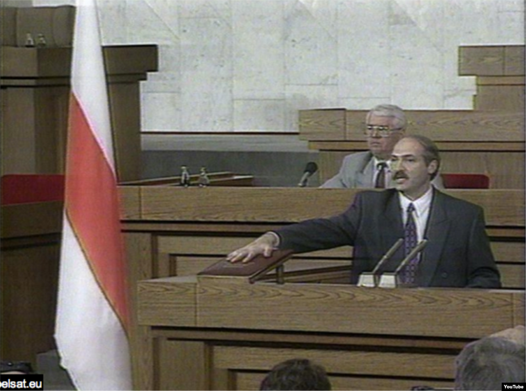 Присяга в Верховном Совете. 1994.