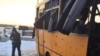 Водитель автобуса в Волновахе: взрыв был от мины 