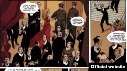 Страницы комикса "Смерть Сталина" Фабьена Нури