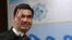 TURKMENISTAN -- Turkmen President Gurbanguly Berdymukhammedov attends the opening of the "Great Silk Road - To New Frontiers of Development" international forum in Awaza, May 2, 2018