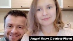 Андрей Паук и его бывшая жена Ольга Паук