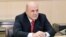 RUSSIA -- Russian Prime Minister Mikhail Mishustin chairs a meeting of a coordination council on fighting the spread of the coronavirus disease (COVID-19) in Russia, via a video link in Moscow, May 20, 2020