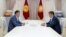 President Jeenbekov met with Sadyr Japarov. October 13, 2020