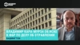 Владимир Кара-Мурза – об иске к ФБР и своем отравлении