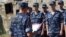 UKRAINE, SEVASTOPOL - Rosguard oath at the memorial "35th Coastal Battery", 17Jun19