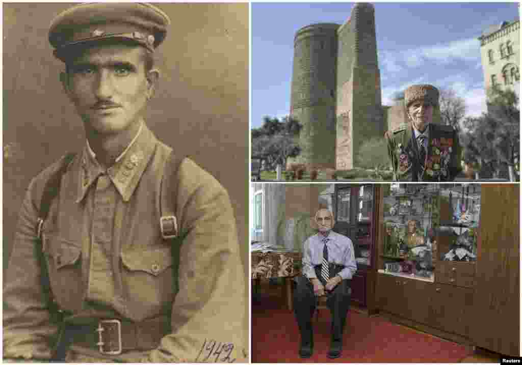 Аллахверди Алиев, 103. Азербайджанский офицер служил в кавалерии Красной Армии с ноября 1941 по 1944. Был ранен. Победу отпраздновал в госпитале Варшавы