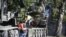 ESTONIA – Workers remove a Soviet T-34 tank installed as a monument in Narva, Estonia, August 16, 2022
