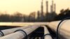 steel pipes in crude oil factory 