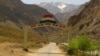 Tajikistan, Badakhshan region, enterence of Rushan Rushon district,6January2017