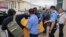 Полиция в Улан-Баторе задерживает группу протестующих. 3 сентября 2024 года