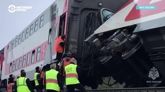 Под Ульяновском сошли c рельсов шесть вагонов пассажирского поезда, пострадали более 20 человек