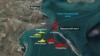 Схема инцидента в Керченском проливе 