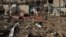 Ukraine -- Kherson, Russian shelling results near a kindergarden, 9Jan2025