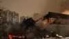 В Москва в библиотеке ИНИОН продолжается пожар, часть книг сгорела