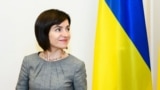 MOLDOVA – Maya Sandu, then Prime Minister of Moldova, during a visit to Ukraine. Kyiv, July 11, 2019