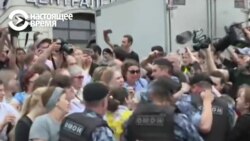 Задержания людей на марше за Ивана Голунова 12 июня в Москве