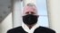 RUSSIA -- U.S. Ambassador to Russia John Sullivan stands outside the Moscow City Court after a hearing into an appeal by former U.S. marine and University of North Texas student Trevor Reed sentenced to 9 years in Moscow, February 10, 2021