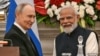 Владимир Путин и премьер Индии Нарендра Моди 