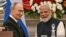 Владимир Путин и премьер Индии Нарендра Моди 