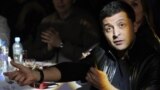 RUSSIA -- Ukrainain Actor and comedian Volodymyr Zelenskiy in Moscow, April 14, 2013