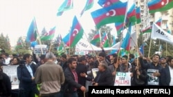 Митинг оппозиции в Баку