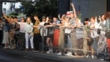 14-километровая "цепь солидарности" в Минске: как это было