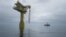 Выносное причальное устройство терминала отгрузки нефти завода по производству сжиженного природного газа (СПГ), входящего в нефтегазовый проект "Сахалин-2"