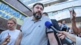 UKRAINE -- Kyiv Court of Appeals Releases Head of RIA Novosti Ukraine Kyrylo Vyshynskyy From Detention Facility, 28Aug2019