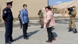 Kyrgyz Complain About ‘Inhumane’ Quarantine Conditions At Ex-U.S. Air Base