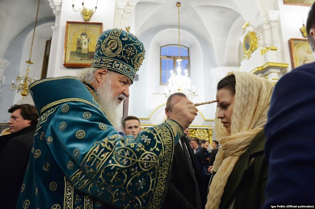 Патриарший визит в Беларусь, всенощное бдение в Свято-Духовом кафедральном соборе Минска. Фото: пресс-служба Московской патриархии